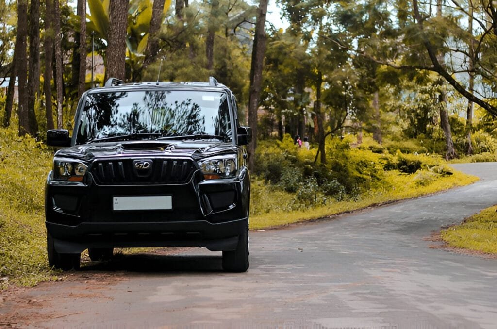 Customer enjoying a smooth ride with JRD Motors car rental in Guwahati